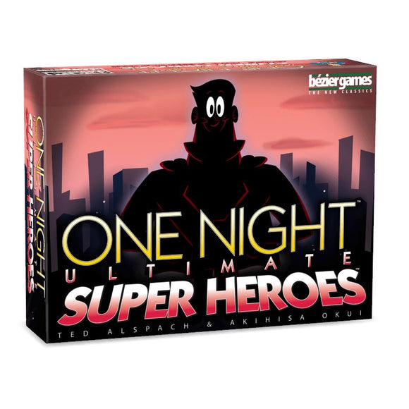 One Night Ultimate Super Heroes Board & Card Games Bézier Games 