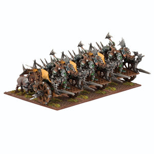 Orc Chariot Regiment Kings of War Mantic Games  (5026523807881)