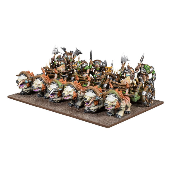 Orc Chariots/ Fight wagons Orc Mantic Games 