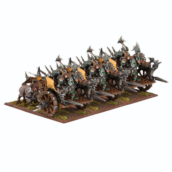 Orc Fight Wagon Regiment Kings of War Mantic Games  (5026523709577)