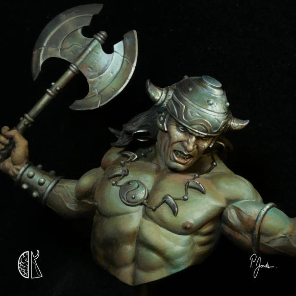 Patrick J. Jones: Army of the damned bust Signature Series Mindwork Studio 