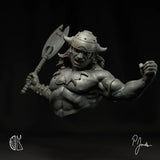 Patrick J. Jones: Army of the damned bust Signature Series Mindwork Studio 