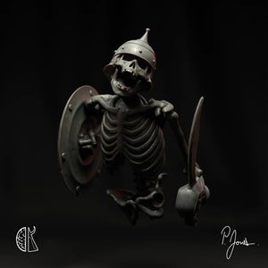 Patrick J. Jones: Skeleton Bust 75mm Signature Series Mindwork Studio 