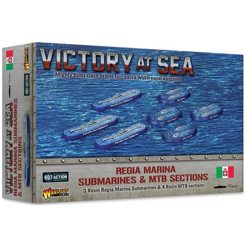 Regia Marina Submarines & MTB Sections Victory at Sea Warlord Games 