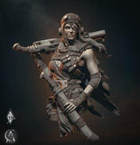 Road Girl 3/4 Bust Bust Journeyman Miniatures 