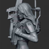 Robot Rocket Miniatures: Cyber X Stranding Bust Robot Rocket Miniatures 