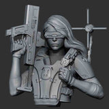 Robot Rocket Miniatures: Cyber X Stranding Bust Robot Rocket Miniatures 