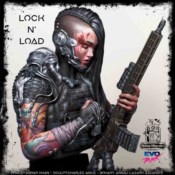 Robot Rocket Miniatures: Lock N Load Bust Robot Rocket Miniatures 