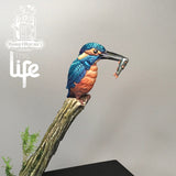 Robot Rocket Miniatures: The King Fisher bird Figure Robot Rocket Miniatures 