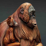 Robot Rocket Miniatures: The Orangutan Figure Robot Rocket Miniatures 