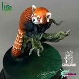 Robot Rocket Miniatures: The Red Panda Figure Robot Rocket Miniatures 