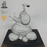 Robot Rocket Miniatures: The Snail Princess Figure Robot Rocket Miniatures 