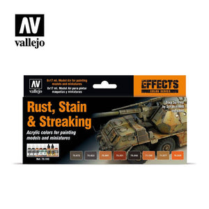 Rust, Stain & Streaking Set Paint Sets Vallejo 