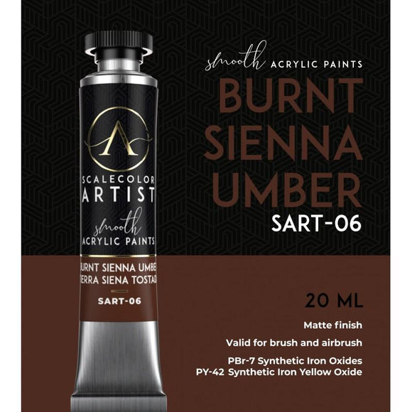 Scale75 Burnt Sienna Umber Artistcolour Scale75 