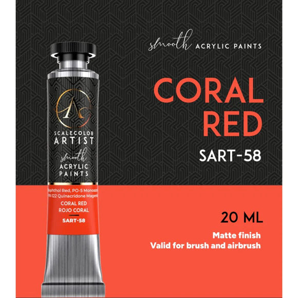 Scale75 Coral Red Artist Range Scale75