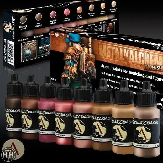 HammerHouse | Scale75 Metal N Alchemy Copper Paint Set by Scale75 at ...