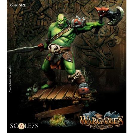 Scale75 Miniatures - Shargh Orc Champion 35mm Figure Scale75 