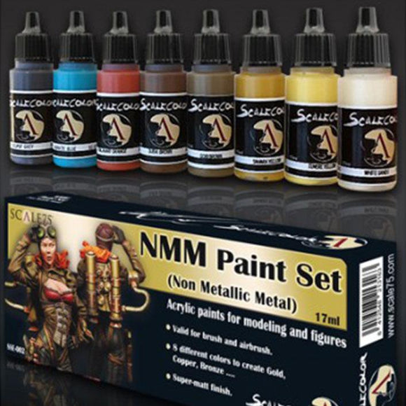 Scale75 Nmm Gold And Copper Paint Set Scalecolour Scale75  (5026533113993)