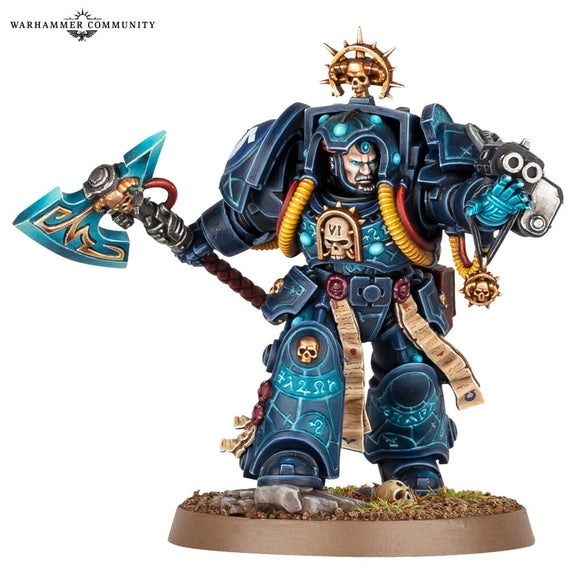 HammerHouse | Space Marines: Librarian In Terminator Armour by Games ...