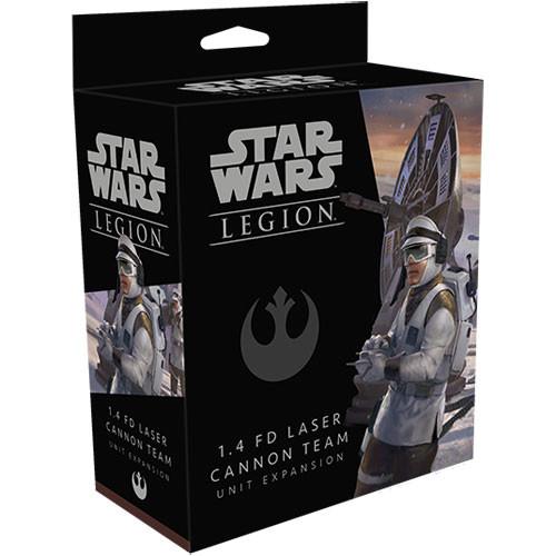 Star Wars Legion: 1.4 FD Laser Cannon Team Rebel Alliance Expansions Fantasy Flight Games