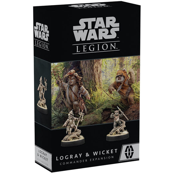 Star Wars Legion: Logray & Wicket Commander Rebel Alliance Expansions Atomic Mass Games 