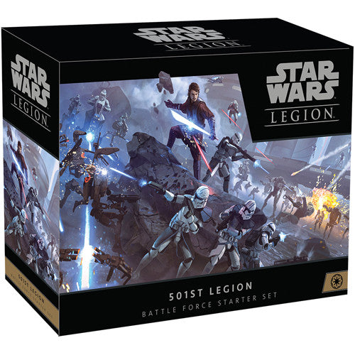 Star Wars Legion: Republic 501St Battle Force Starter Set Battle Force Starter Set Atomic Mass Games 