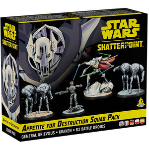 Star Wars Shatterpoint: Appetitie For Destruction Squad Pack Shatterpoint Atomic Mass Games 
