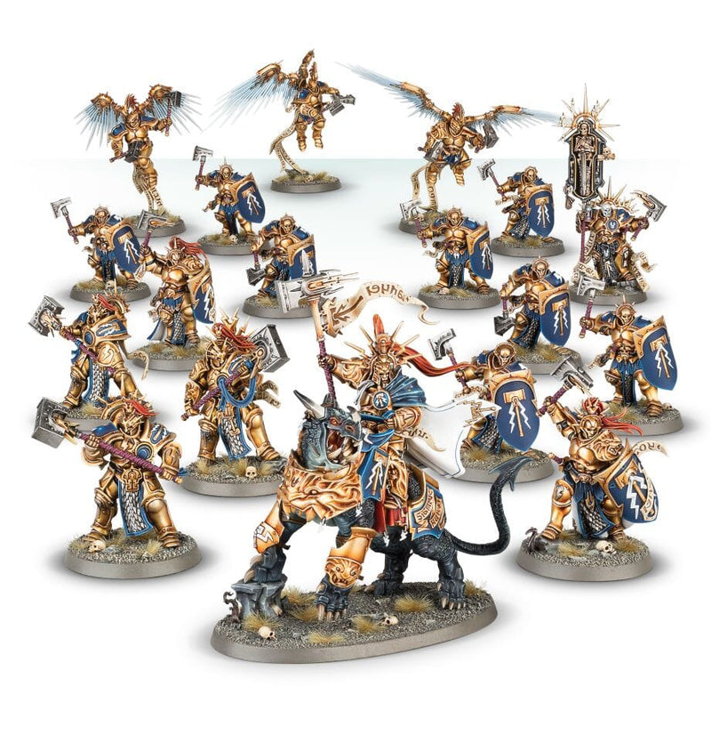 新品】スタートコレクティング! ストームキャスト・エターナル ウォーハンマー (Start Collecting! Stormcast  Eternals Thunderstrike Brotherhood) - フィギュア