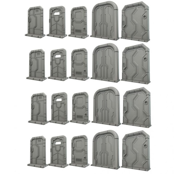 Terrain Crate: SciFi Doors Terrain Crate Mantic Games 