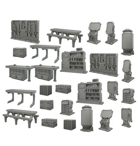 Terrain Crate: SciFi Scenery Terrain Crate Mantic Games 