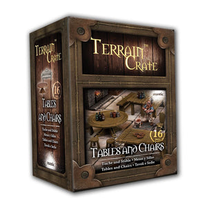 Terrain Crate: Tables and chairs Terrain Crate Mantic Games 