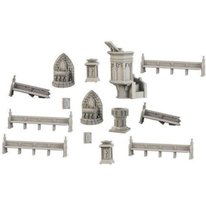 Terrain Crate: Village Church Terrain Crate Mantic Games 