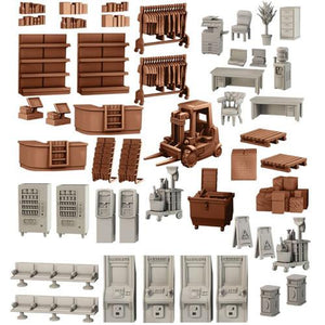 TerrainCrate: Citiscape Terrain Crate Mantic Games 