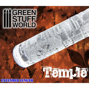 Textured Rolling pin – Temple Texture Rollers Green Stuff World 