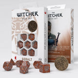 The Witcher Dice Set. Geralt - The Monster Slayer Dice Sets Q-Workshop 