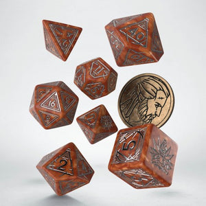 The Witcher Dice Set. Geralt - The Monster Slayer Dice Sets Q-Workshop 