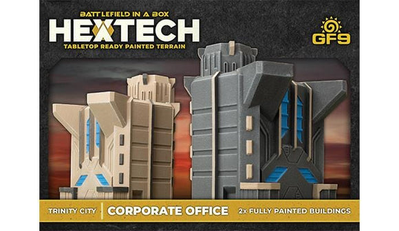 Trinity City - Corporate Office (x2) Hextech Terrain GaleForce Nine 
