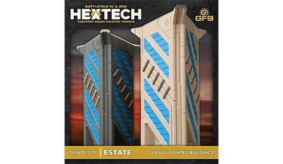 Trinity City - Estate (x2) Hextech Terrain GaleForce Nine 