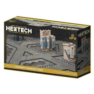 Trinity City - Highway Intersections (x10) Hextech Terrain GaleForce Nine 