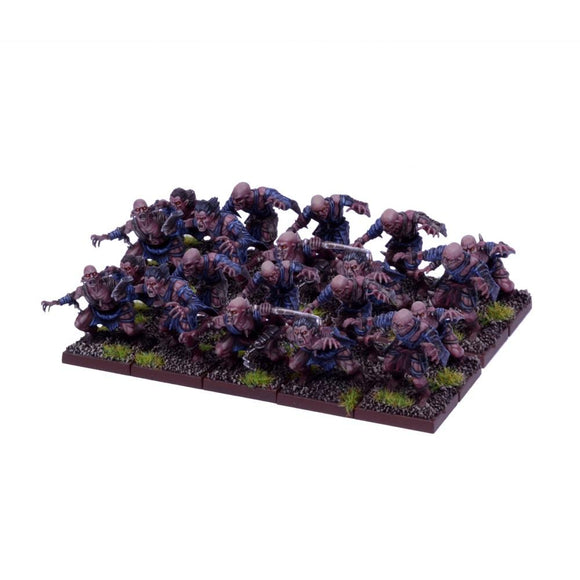 Undead Ghoul Regiment Kings of War Mantic Games  (5026520432777)