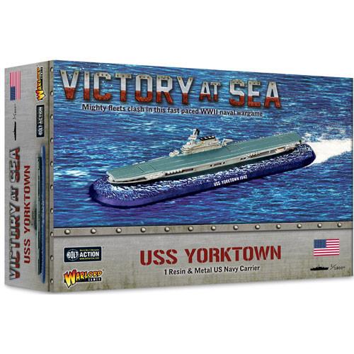 US Navy - USS Yorktown Victory at Sea Warlord Games 
