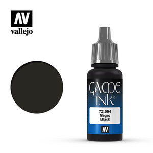 Vallejo Black Ink Game Colour Game Colour 