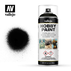 Vallejo Black Primer Hobby Paint Generic Vallejo  (5026705637513)