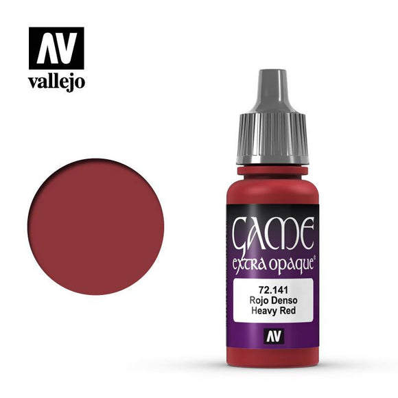 Vallejo Heavy Red Game Colour Game Colour 