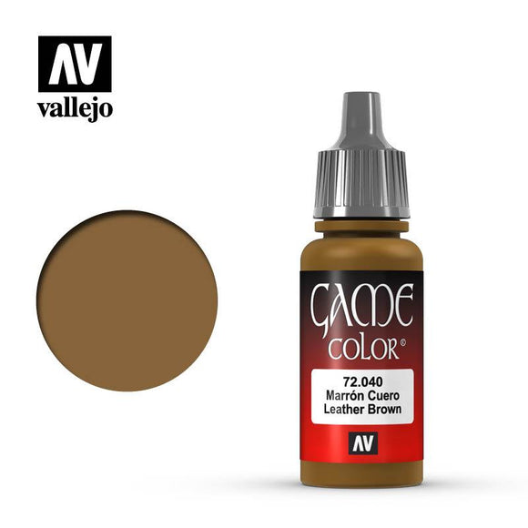 Vallejo Leather Brown Game Colour Game Colour 