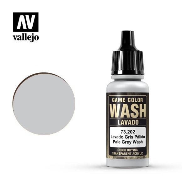 Vallejo Pale Grey Wash Game Colour Game Colour 