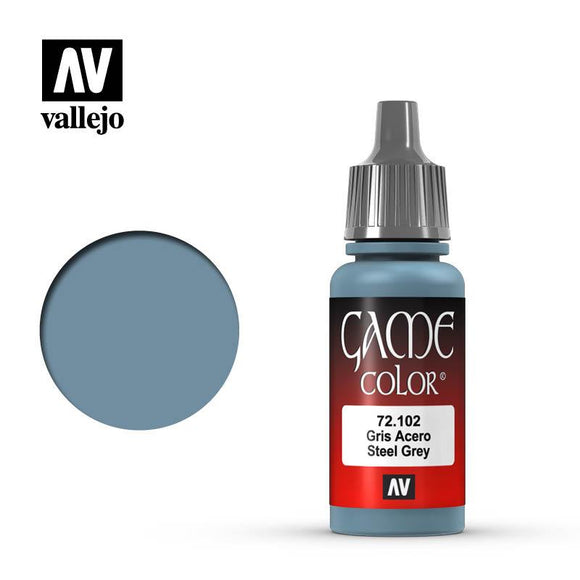 Vallejo Steel Grey Game Colour Game Colour 