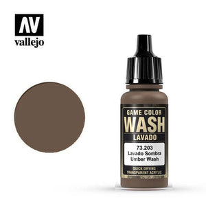 Vallejo Umber Wash Game Colour Game Colour 