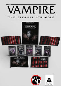 Vampire: The Eternal Struggle Fifth Edition Box Set Starter Set Black Chantry 