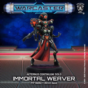 Warcaster Aeternus Continuum Immortal Weaver Solo Warcaster Privateer Press 